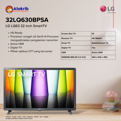 LG LED 32 32LQ630BPSA - Image 2