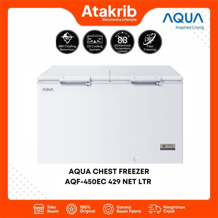 AQUA CHEST FREEZER AQF-450EC