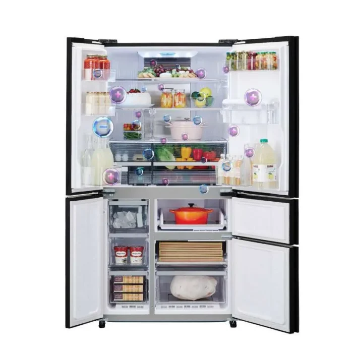 SHARP KULKAS MULTI DOOR SJ-IFX96PDG-BK - Image 3